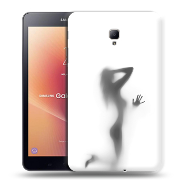 Силиконовый чехол на Samsung Galaxy Tab A 8.0 (2017) с принтом Силуэт Силиконовый чехол на Samsung Galaxy Tab A 8.0 (2017) с принтом Силуэт