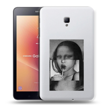 Силиконовый чехол на Samsung Galaxy Tab A 8.0 (2017) с принтом Мона Лиза