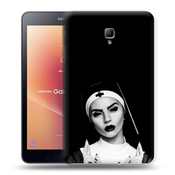 Силиконовый чехол на Samsung Galaxy Tab A 8.0 (2017) с принтом монашка