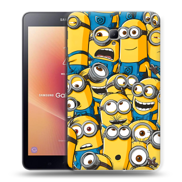 Силиконовый чехол на Samsung Galaxy Tab A 8.0 (2017) с принтом Миньоны Силиконовый чехол на Samsung Galaxy Tab A 8.0 (2017) с принтом Миньоны