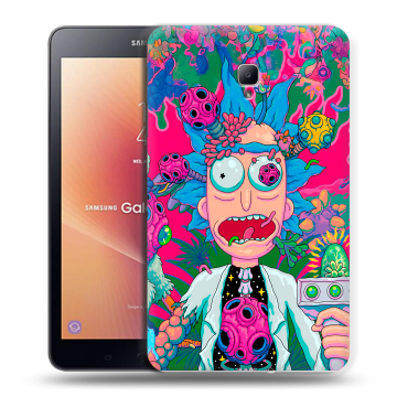 Силиконовый чехол на Samsung Galaxy Tab A 8.0 (2017) с принтом Рик и Морти Rick Morty Силиконовый чехол на Samsung Galaxy Tab A 8.0 (2017) с принтом Рик и Морти Rick Morty