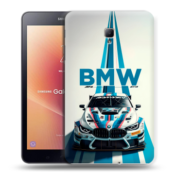 Силиконовый чехол на Samsung Galaxy Tab A 8.0 (2017) с принтом БМВ BMW Силиконовый чехол на Samsung Galaxy Tab A 8.0 (2017) с принтом БМВ BMW