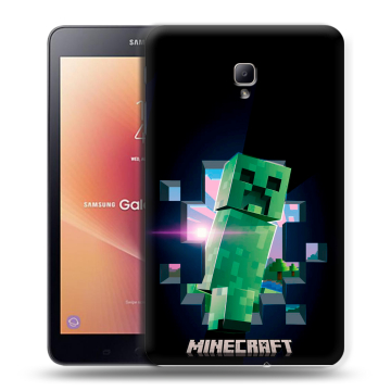 Силиконовый чехол на Samsung Galaxy Tab A 8.0 (2017) с принтом Майнкрафт Minecraft Силиконовый чехол на Samsung Galaxy Tab A 8.0 (2017) с принтом Майнкрафт Minecraft