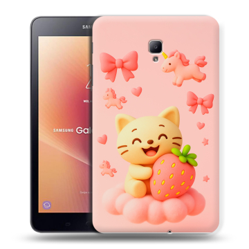 Силиконовый чехол на Samsung Galaxy Tab A 8.0 (2017) с принтом для девочек