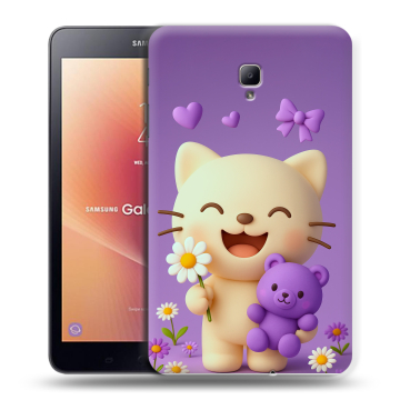 Силиконовый чехол на Samsung Galaxy Tab A 8.0 (2017) с принтом для девочек