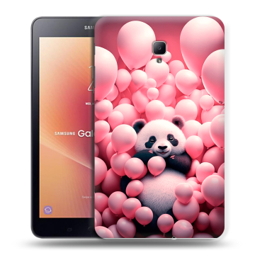 Силиконовый чехол на Samsung Galaxy Tab A 8.0 (2017) с принтом Панда