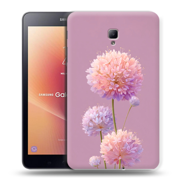 Силиконовый чехол на Samsung Galaxy Tab A 8.0 (2017) с принтом Цветы