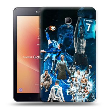 Силиконовый чехол на Samsung Galaxy Tab A 8.0 (2017) с принтом Реал Роналдо