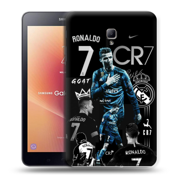 Силиконовый чехол на Samsung Galaxy Tab A 8.0 (2017) с принтом Реал Роналдо Силиконовый чехол на Samsung Galaxy Tab A 8.0 (2017) с принтом Реал Роналдо
