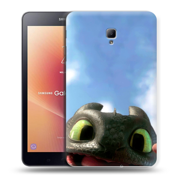 Силиконовый чехол на Samsung Galaxy Tab A 8.0 (2017) с принтом Как приручить дракона Силиконовый чехол на Samsung Galaxy Tab A 8.0 (2017) с принтом Как приручить дракона