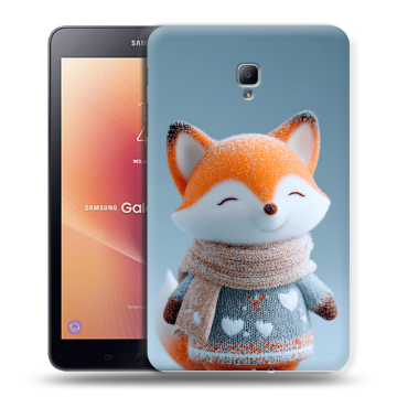 Силиконовый чехол на Samsung Galaxy Tab A 8.0 (2017) с принтом Лиса