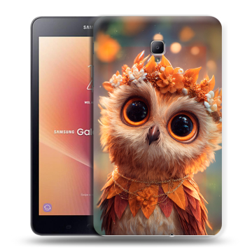 Силиконовый чехол на Samsung Galaxy Tab A 8.0 (2017) с принтом Милая сова