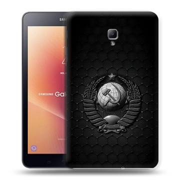 Силиконовый чехол на Samsung Galaxy Tab A 8.0 (2017) с принтом Герб Флаг СССР Силиконовый чехол на Samsung Galaxy Tab A 8.0 (2017) с принтом Герб Флаг СССР