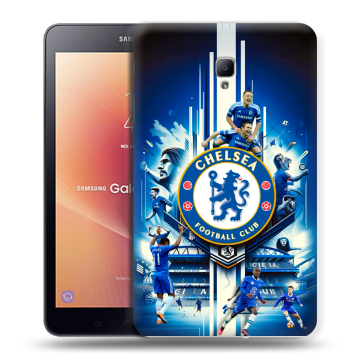 Силиконовый чехол на Samsung Galaxy Tab A 8.0 (2017) с принтом Chelsea Челси