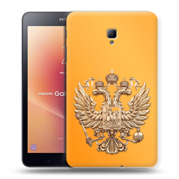 Силиконовый чехол на Samsung Galaxy Tab A 8.0 (2017) с принтом Герб Флаг России