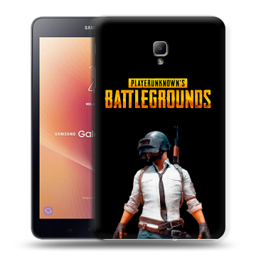 Силиконовый чехол на Samsung Galaxy Tab A 8.0 (2017) с принтом PUGB ПАГБ Силиконовый чехол на Samsung Galaxy Tab A 8.0 (2017) с принтом PUGB ПАГБ