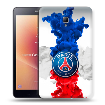 Силиконовый чехол на Samsung Galaxy Tab A 8.0 (2017) с принтом PSG ПСЖ
