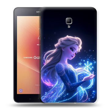 Силиконовый чехол на Samsung Galaxy Tab A 8.0 (2017) с принтом Холодное сердце Frozen Силиконовый чехол на Samsung Galaxy Tab A 8.0 (2017) с принтом Холодное сердце Frozen
