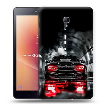 Силиконовый чехол на Samsung Galaxy Tab A 8.0 (2017) с принтом BMW БМВ