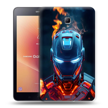 Силиконовый чехол на Samsung Galaxy Tab A 8.0 (2017) с принтом IronMan Железный человек