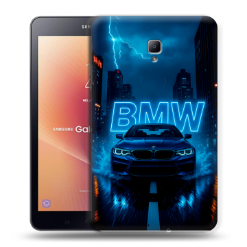Силиконовый чехол на Samsung Galaxy Tab A 8.0 (2017) с принтом BMW БМВ Силиконовый чехол на Samsung Galaxy Tab A 8.0 (2017) с принтом BMW БМВ
