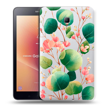 Силиконовый чехол на Samsung Galaxy Tab A 8.0 (2017) с принтом женский