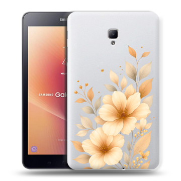 Силиконовый чехол на Samsung Galaxy Tab A 8.0 (2017) с принтом для девушки