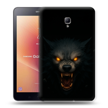 Силиконовый чехол на Samsung Galaxy Tab A 8.0 (2017) с принтом Волк