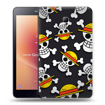 Силиконовый чехол на Samsung Galaxy Tab A 8.0 (2017) с принтом One Piece Ван Пис
