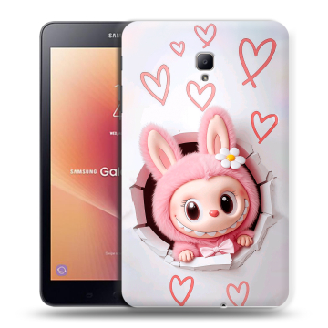 Силиконовый чехол на Samsung Galaxy Tab A 8.0 (2017) с принтом Labubu Лабубу Силиконовый чехол на Samsung Galaxy Tab A 8.0 (2017) с принтом Labubu Лабубу