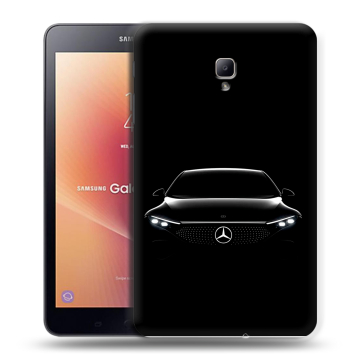 Силиконовый чехол на Samsung Galaxy Tab A 8.0 (2017) с принтом Mercedes Мерседес Силиконовый чехол на Samsung Galaxy Tab A 8.0 (2017) с принтом Mercedes Мерседес