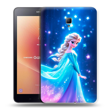 Силиконовый чехол на Samsung Galaxy Tab A 8.0 (2017) с принтом Холодное сердце Frozen Силиконовый чехол на Samsung Galaxy Tab A 8.0 (2017) с принтом Холодное сердце Frozen