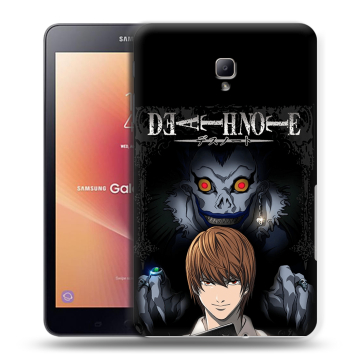 Силиконовый чехол на Samsung Galaxy Tab A 8.0 (2017) с принтом Death note Тетрадь смерти