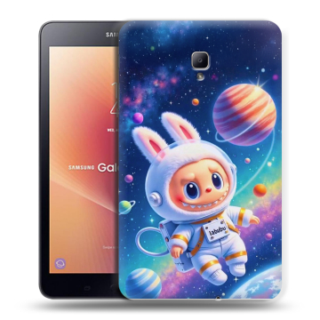 Силиконовый чехол на Samsung Galaxy Tab A 8.0 (2017) с принтом Labubu Лабубу