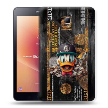 Силиконовый чехол на Samsung Galaxy Tab A 8.0 (2017) с принтом Дональд Дак Доллар Силиконовый чехол на Samsung Galaxy Tab A 8.0 (2017) с принтом Дональд Дак Доллар