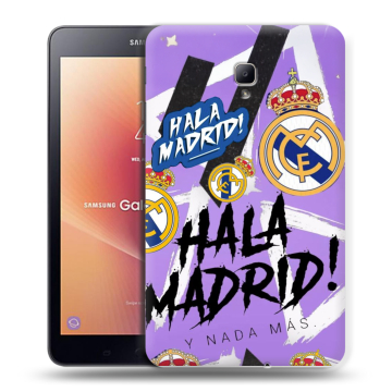 Силиконовый чехол на Samsung Galaxy Tab A 8.0 (2017) с принтом Real Madrid Реал Мадрид Силиконовый чехол на Samsung Galaxy Tab A 8.0 (2017) с принтом Real Madrid Реал Мадрид
