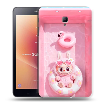 Силиконовый чехол на Samsung Galaxy Tab A 8.0 (2017) с принтом Labubu Лабубу Силиконовый чехол на Samsung Galaxy Tab A 8.0 (2017) с принтом Labubu Лабубу