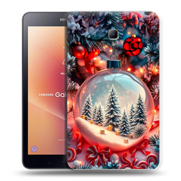 Силиконовый чехол на Samsung Galaxy Tab A 8.0 (2017) с принтом Новый год