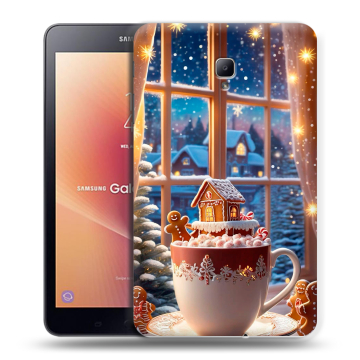 Силиконовый чехол на Samsung Galaxy Tab A 8.0 (2017) с принтом Новый год