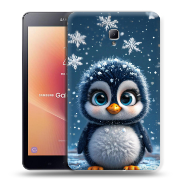 Силиконовый чехол на Samsung Galaxy Tab A 8.0 (2017) с принтом Новый год