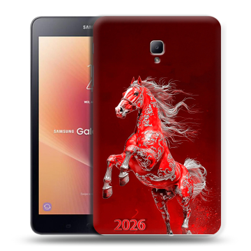 Силиконовый чехол на Samsung Galaxy Tab A 8.0 (2017) с принтом Новый год