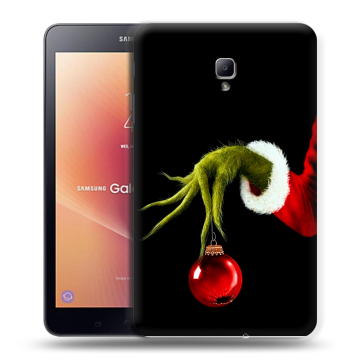 Силиконовый чехол на Samsung Galaxy Tab A 8.0 (2017) с принтом Новый год Гринч