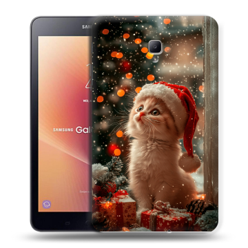Силиконовый чехол на Samsung Galaxy Tab A 8.0 (2017) с принтом Новый год