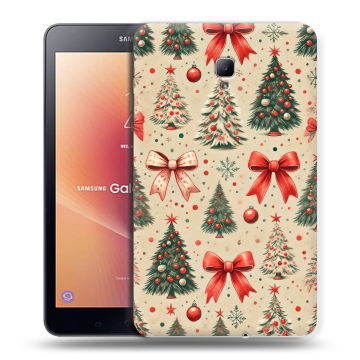 Силиконовый чехол на Samsung Galaxy Tab A 8.0 (2017) с принтом Новый год