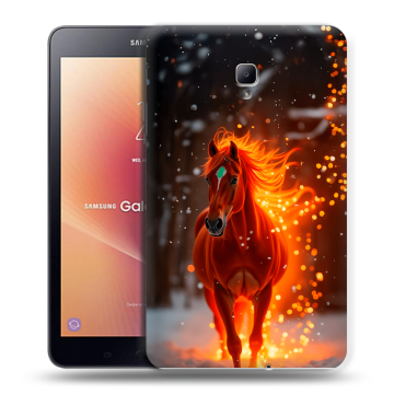 Силиконовый чехол на Samsung Galaxy Tab A 8.0 (2017) с принтом Новый год