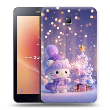 Силиконовый чехол на Samsung Galaxy Tab A 8.0 (2017) с принтом Новый год