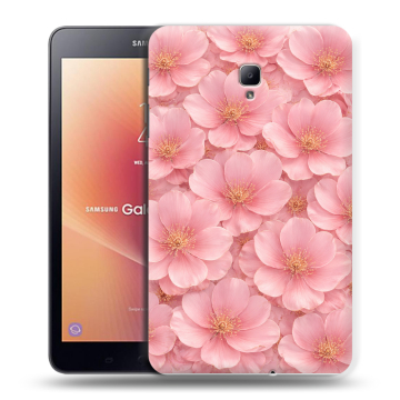 Силиконовый чехол на Samsung Galaxy Tab A 8.0 (2017) с принтом женский