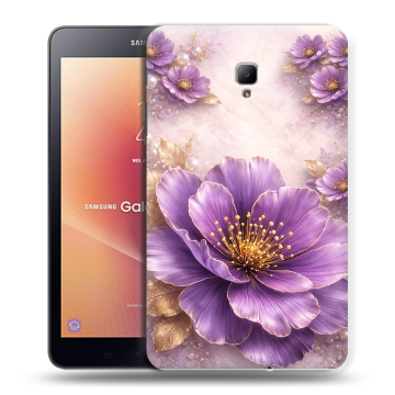 Силиконовый чехол на Samsung Galaxy Tab A 8.0 (2017) с принтом женский