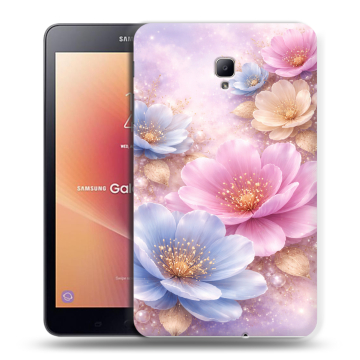 Силиконовый чехол на Samsung Galaxy Tab A 8.0 (2017) с принтом женский