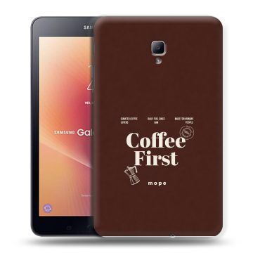 Силиконовый чехол на Samsung Galaxy Tab A 8.0 (2017) с принтом женский